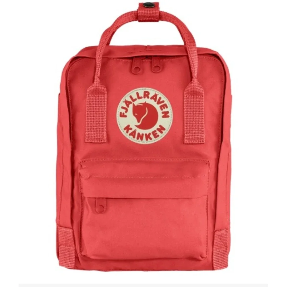 Fjallraven Kanken Mini Backpack Peach Pink Womens One Size NWT